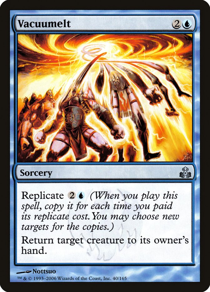Vacuumelt GPT-40 Guildpact Magic card
