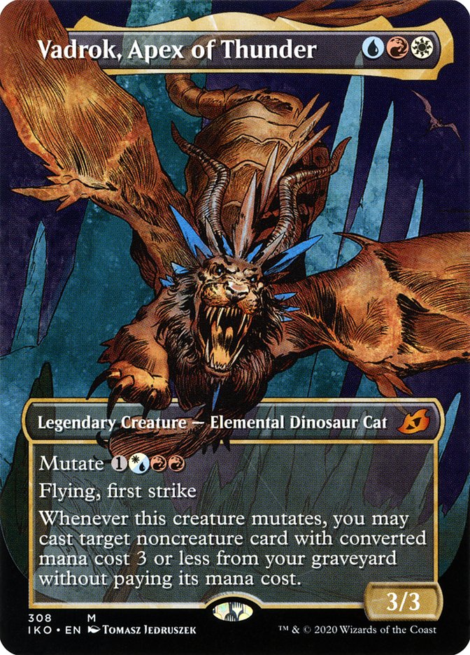 Vadrok, Apex of Thunder IKO-308 Ikoria: Lair of Behemoths Magic card