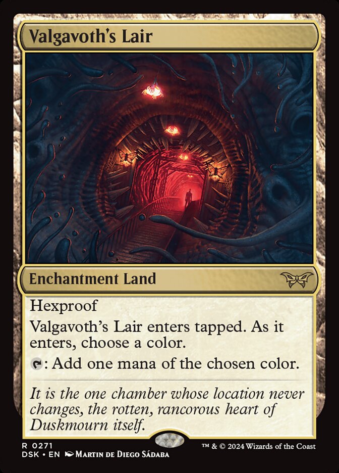 Valgavoth's Lair DSK-271 Duskmourn: House of Horror Magic card
