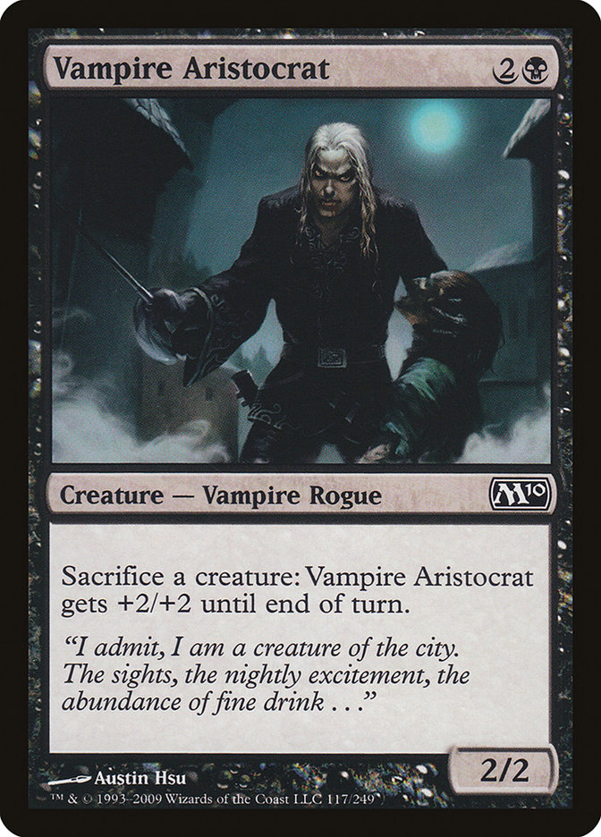 Vampire Aristocrat M10-117 Magic 2010 Magic card