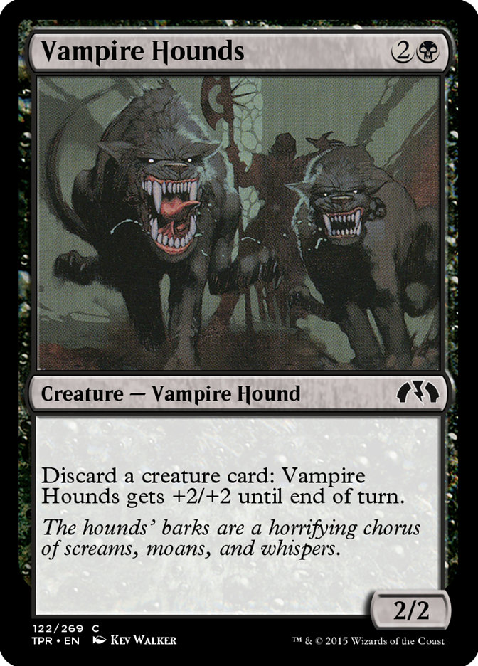 Vampire Hounds TPR-122 Tempest Remastered Magic card