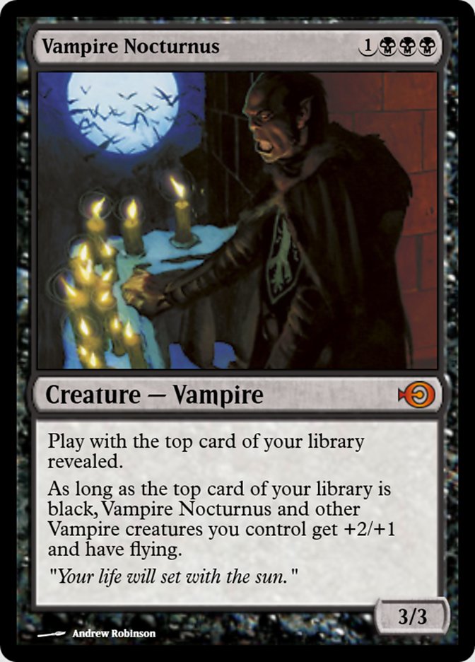 Vampire Nocturnus PRM-33105 Magic Online Promos Magic card