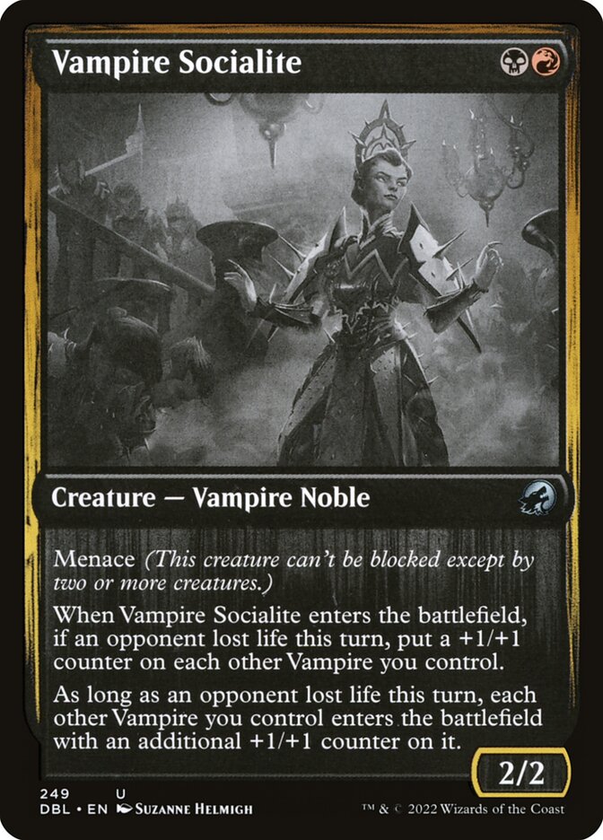 Vampire Socialite DBL-249 Innistrad: Double Feature Magic card