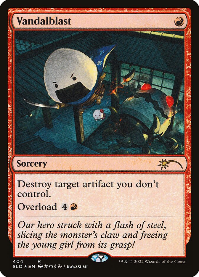 Vandalblast SLD-404 Secret Lair Drop Magic card