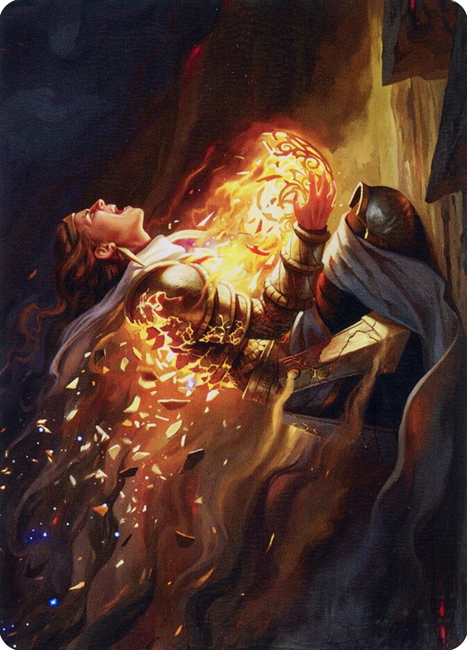 Vanish into Eternity // Vanish into Eternity AONE-10 Phyrexia: All Will Be One Art Series Magic card