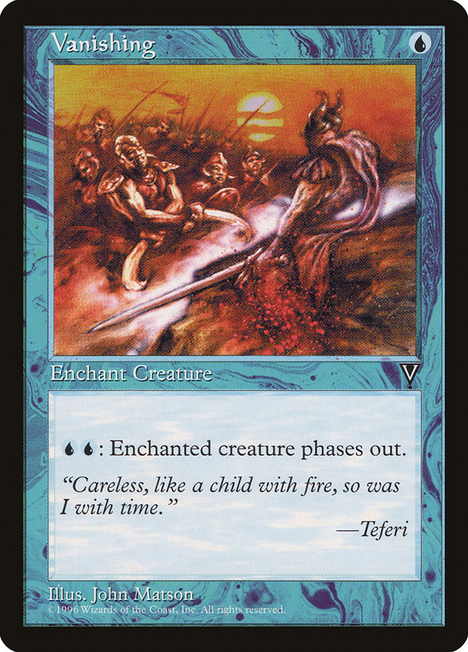 Vanishing VIS-48 Visions Magic card