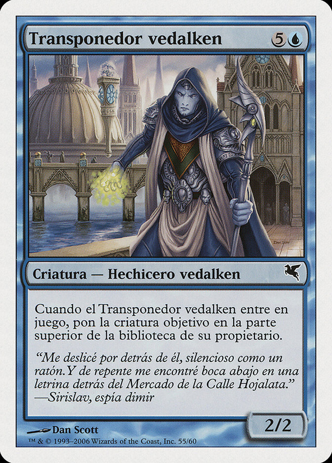 Vedalken Dismisser PSAL-H55 Salvat 2005 Magic card