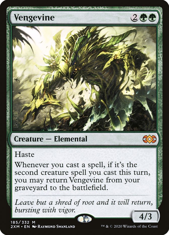 Vengevine 2XM-185 Double Masters Magic card