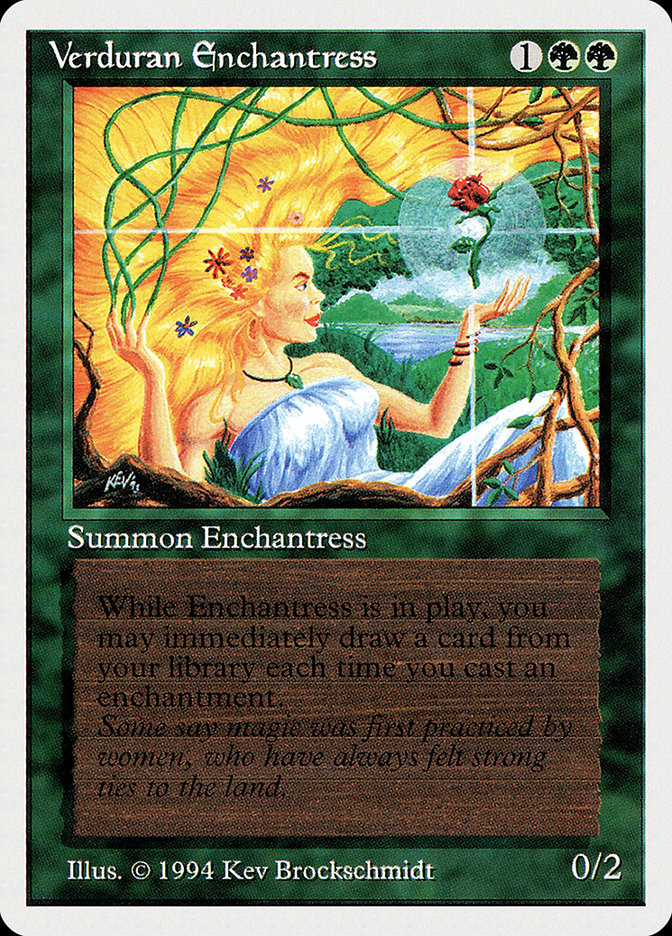 Verduran Enchantress SUM-223 Summer Magic / Edgar Magic card