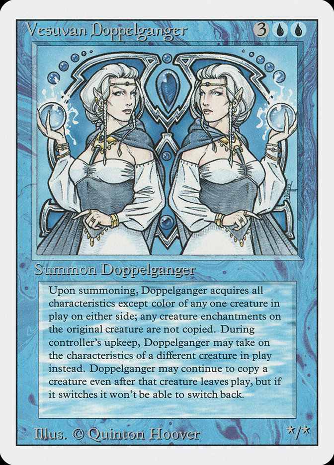 Vesuvan Doppelganger 3ED-88 Revised Edition Magic card