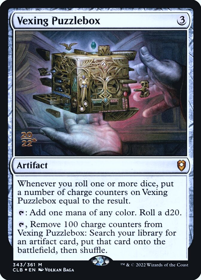 Vexing Puzzlebox PCLB-343S Battle for Baldur's Gate Promos Magic card