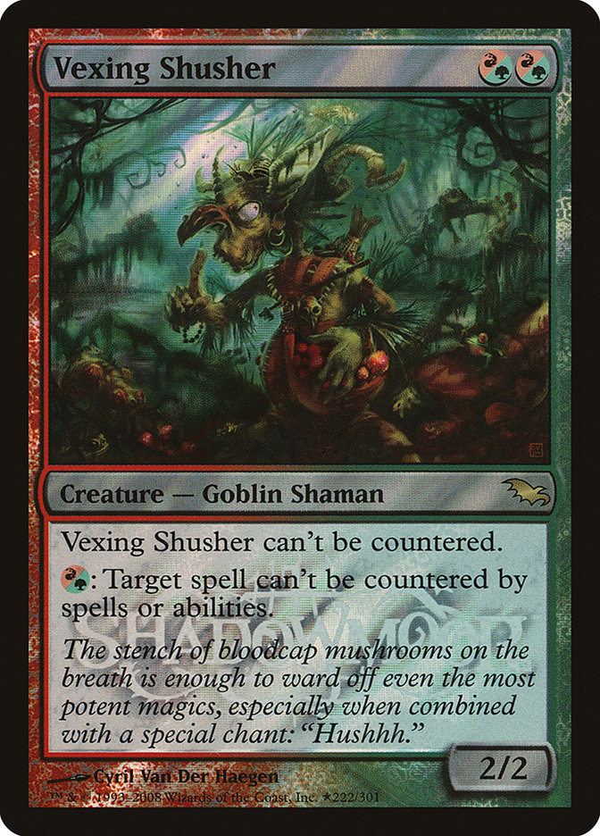 Vexing Shusher PSHM-222STAR Shadowmoor Promos Magic card