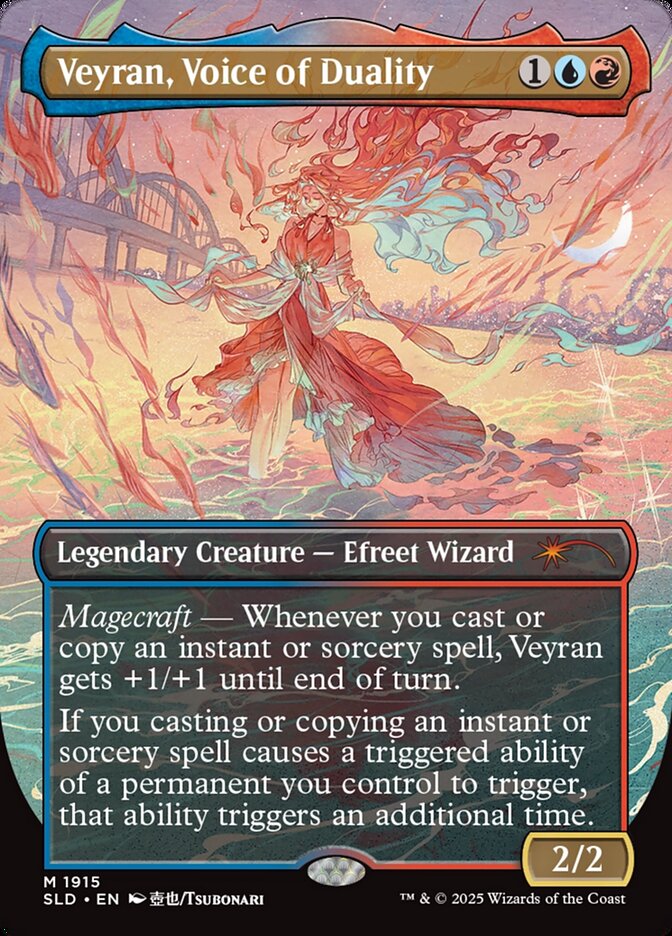 Veyran, Voice of Duality SLD-1915 Secret Lair Drop Magic card