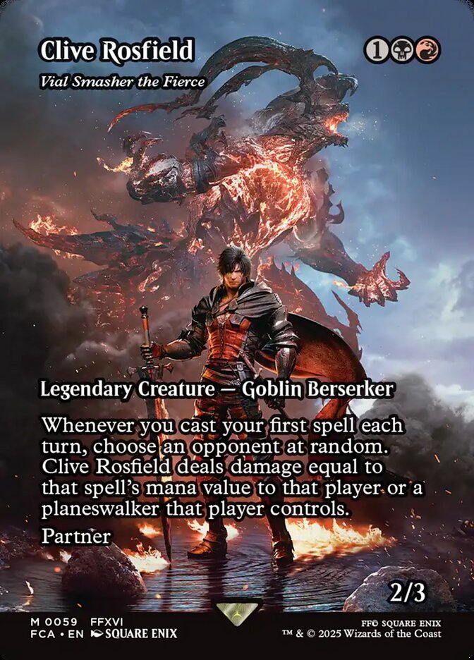 Vial Smasher the Fierce FCA-59 Final Fantasy: Through the Ages Magic card