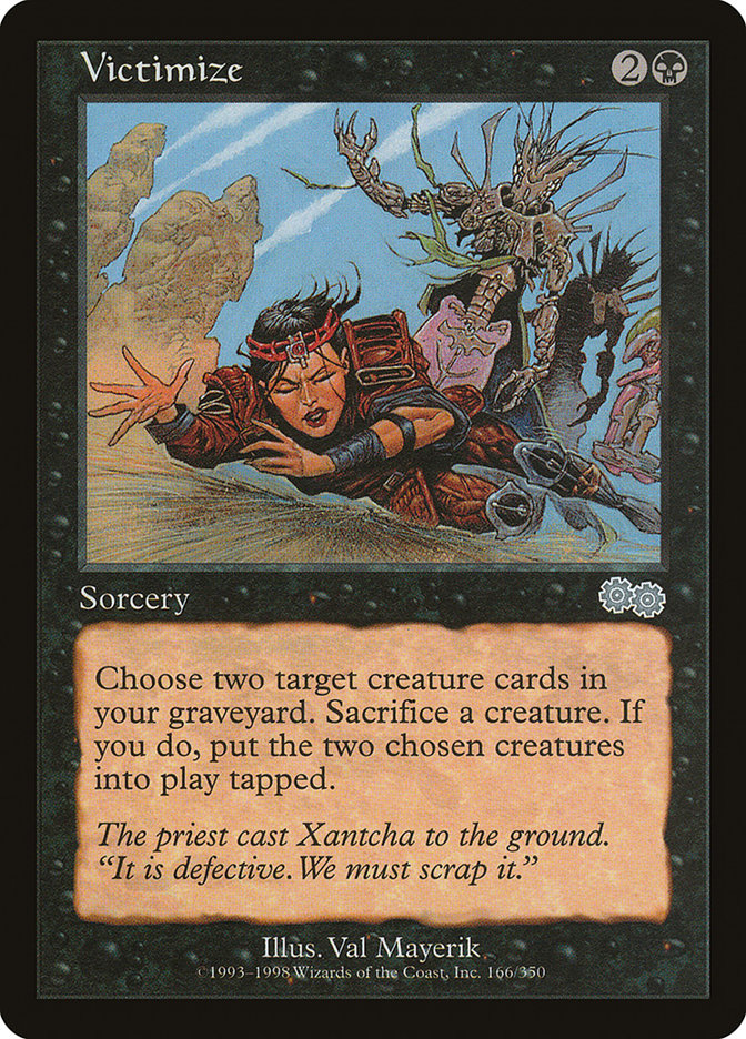 Victimize USG-166 Urza's Saga Magic card