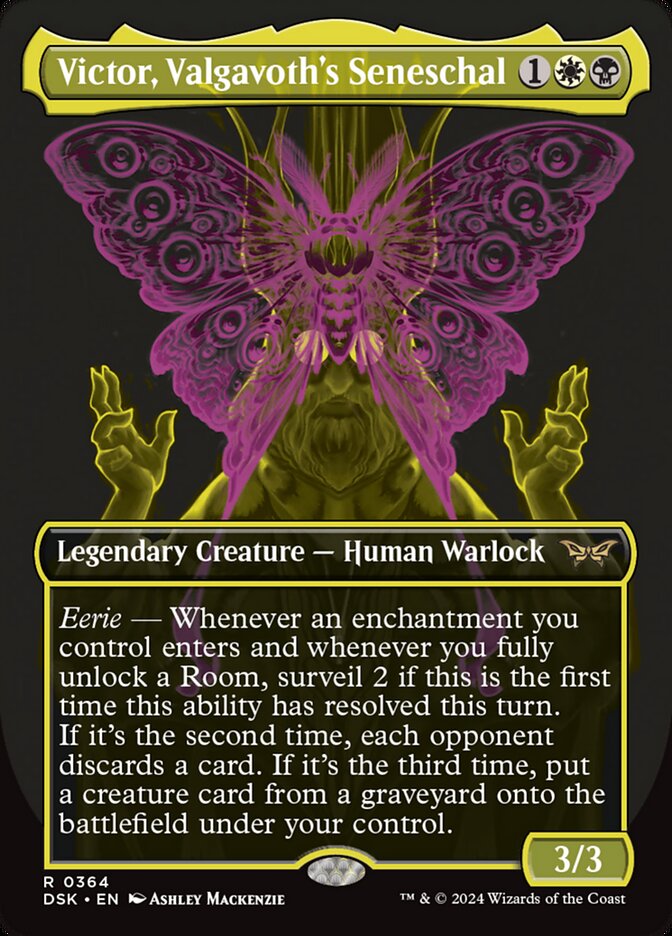 Victor, Valgavoth's Seneschal DSK-364 Duskmourn: House of Horror Magic card