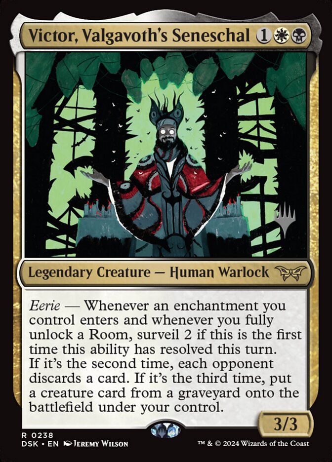 Victor, Valgavoth's Seneschal PDSK-238P Duskmourn: House of Horror Promos Magic card