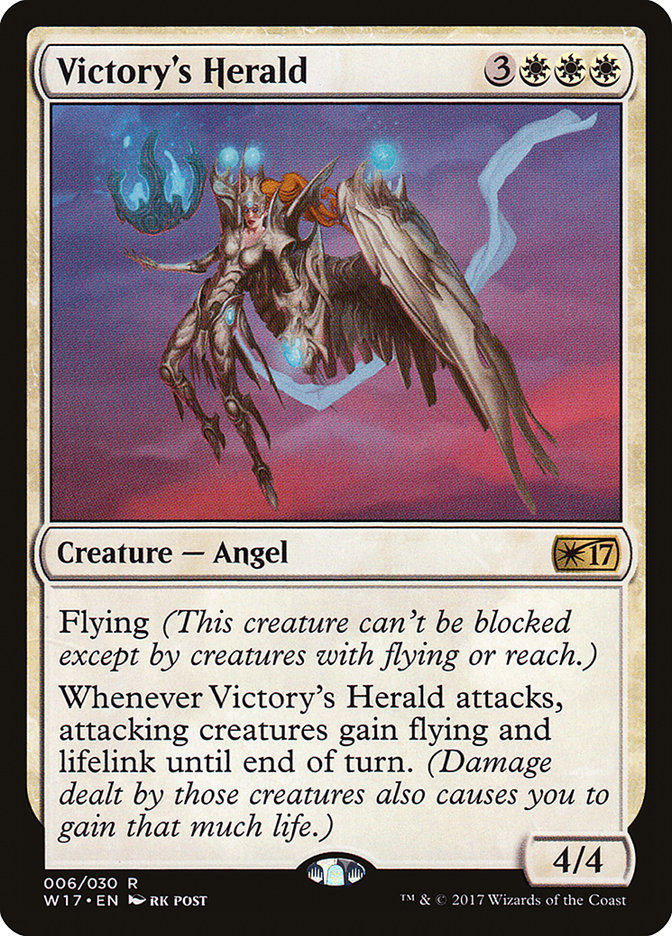 Victory's Herald W17-6 Welcome Deck 2017 Magic card