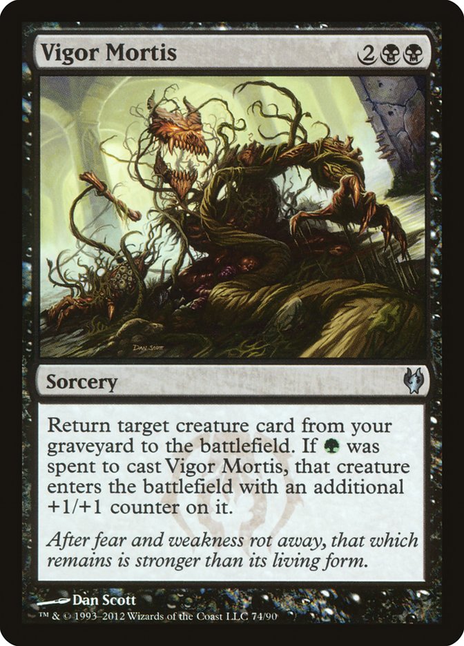 Vigor Mortis DDJ-74 Duel Decks: Izzet vs. Golgari Magic card