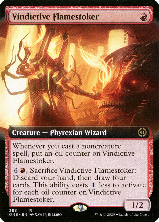 Vindictive Flamestoker ONE-388 Phyrexia: All Will Be One Magic card