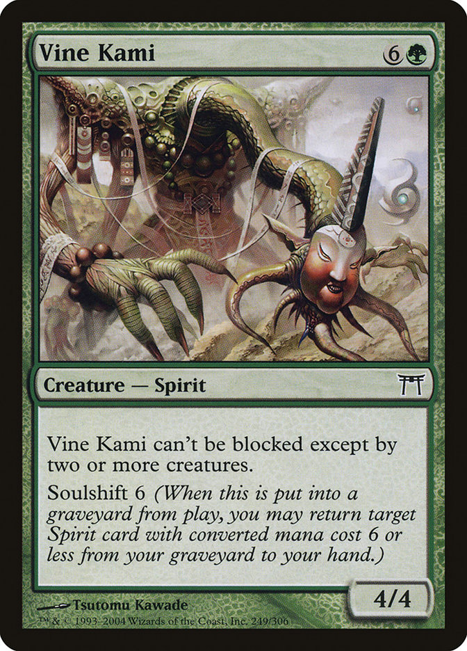Vine Kami CHK-249 Champions of Kamigawa Magic card