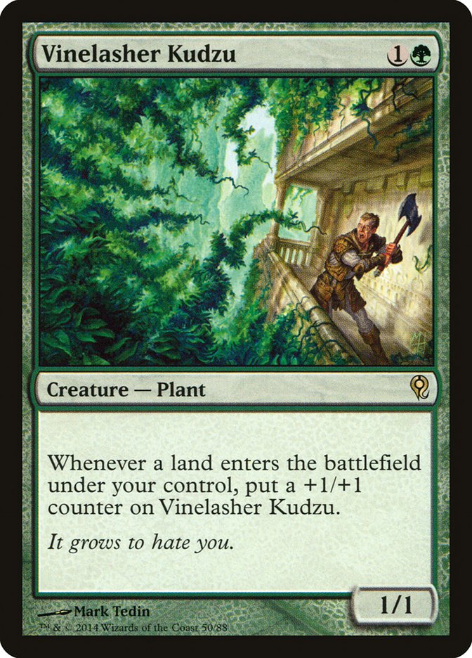 Vinelasher Kudzu DDM-50 Duel Decks: Jace vs. Vraska Magic card