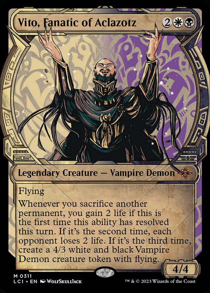 Vito, Fanatic of Aclazotz LCI-311 The Lost Caverns of Ixalan Magic card