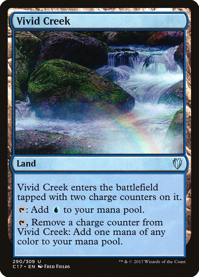 Vivid Creek C17-290 Commander 2017 Magic card