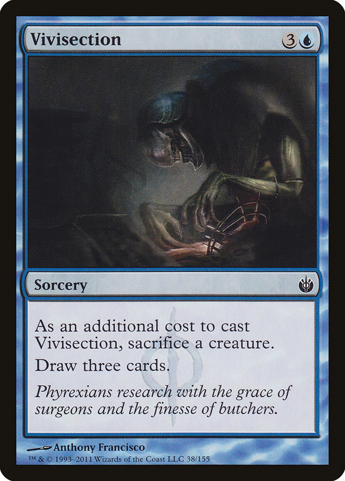 Vivisection MBS-38 Mirrodin Besieged Magic card