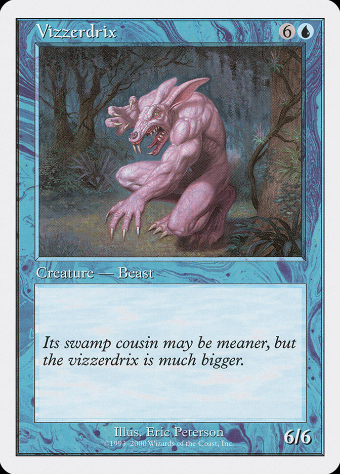 Vizzerdrix S00-20 Starter 2000 Magic card