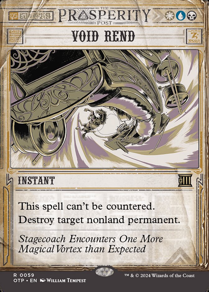 Void Rend OTP-59 Breaking News Magic card