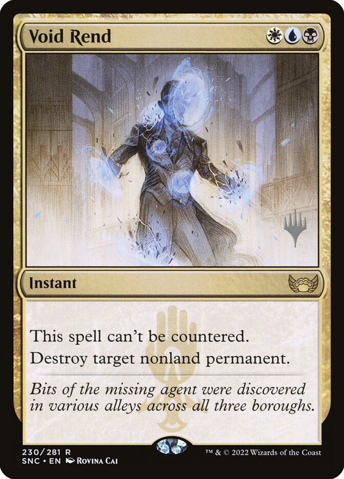 Void Rend PSNC-230P Streets of New Capenna Promos Magic card