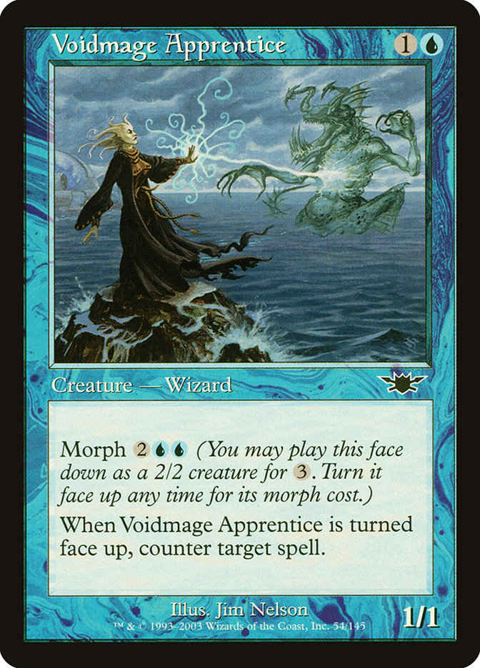 Voidmage Apprentice LGN-54 Legions Magic card