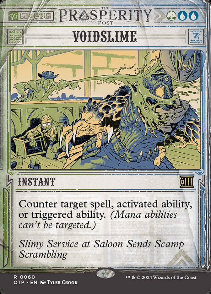 Voidslime OTP-60 Breaking News Magic card
