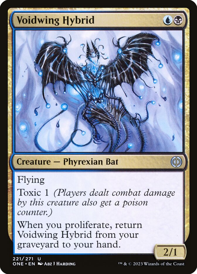 Voidwing Hybrid ONE-221 Phyrexia: All Will Be One Magic card