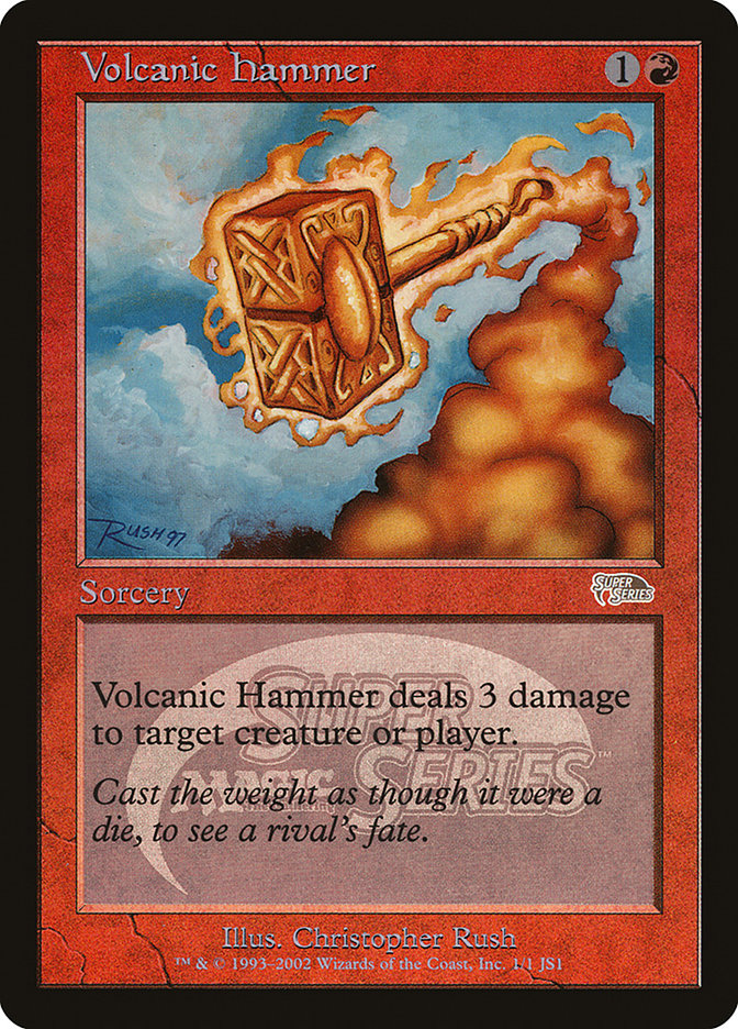 Volcanic Hammer PSUS-7 Junior Super Series Magic card