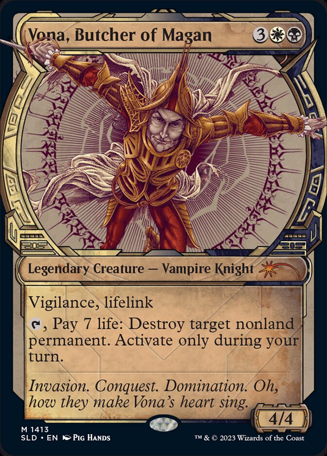 Vona, Butcher of Magan SLD-1413 Secret Lair Drop Magic card