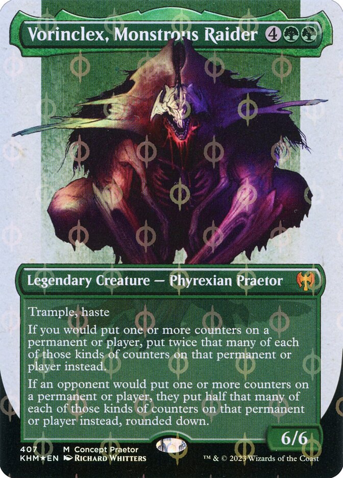 Vorinclex, Monstrous Raider KHM-407 Kaldheim Magic card