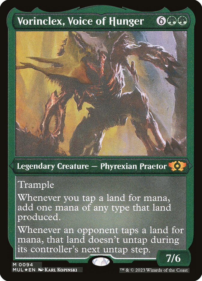 Vorinclex, Voice of Hunger MUL-94 Multiverse Legends Magic card