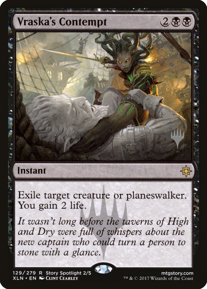 Vraska's Contempt PXLN-129P Ixalan Promos Magic card