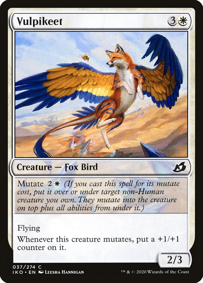 Vulpikeet IKO-37 Ikoria: Lair of Behemoths Magic card