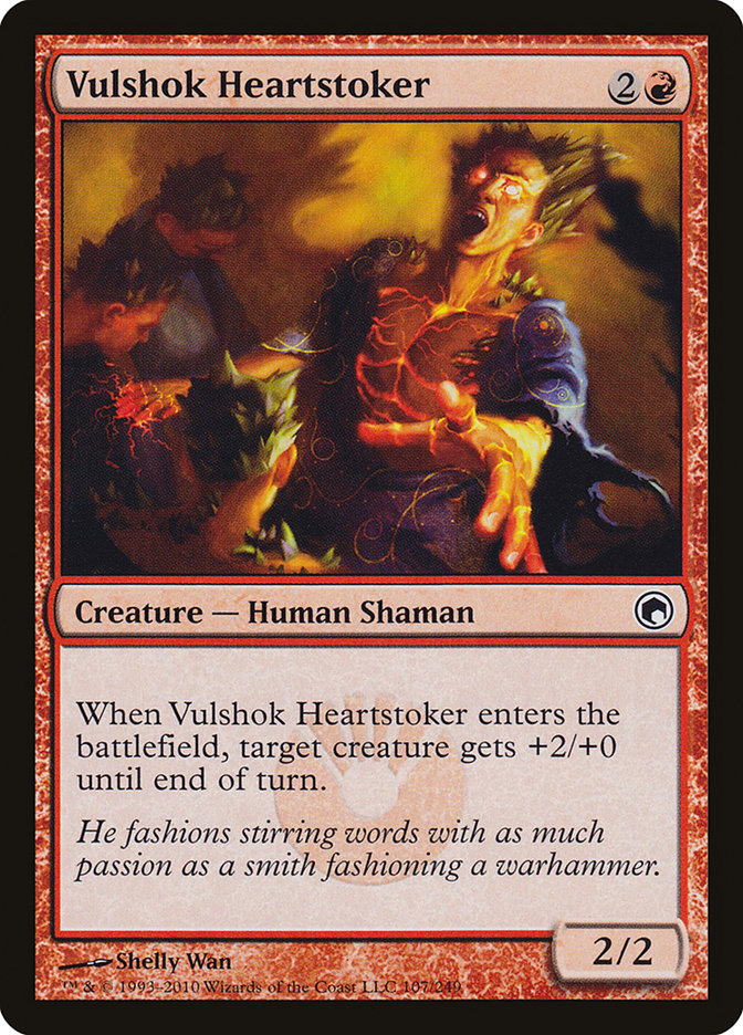 Vulshok Heartstoker SOM-107 Scars of Mirrodin Magic card