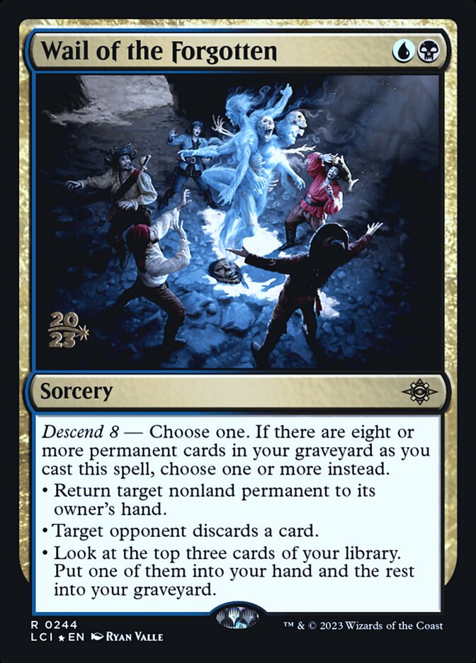 Wail of the Forgotten PLCI-244S The Lost Caverns of Ixalan Promos Magic card