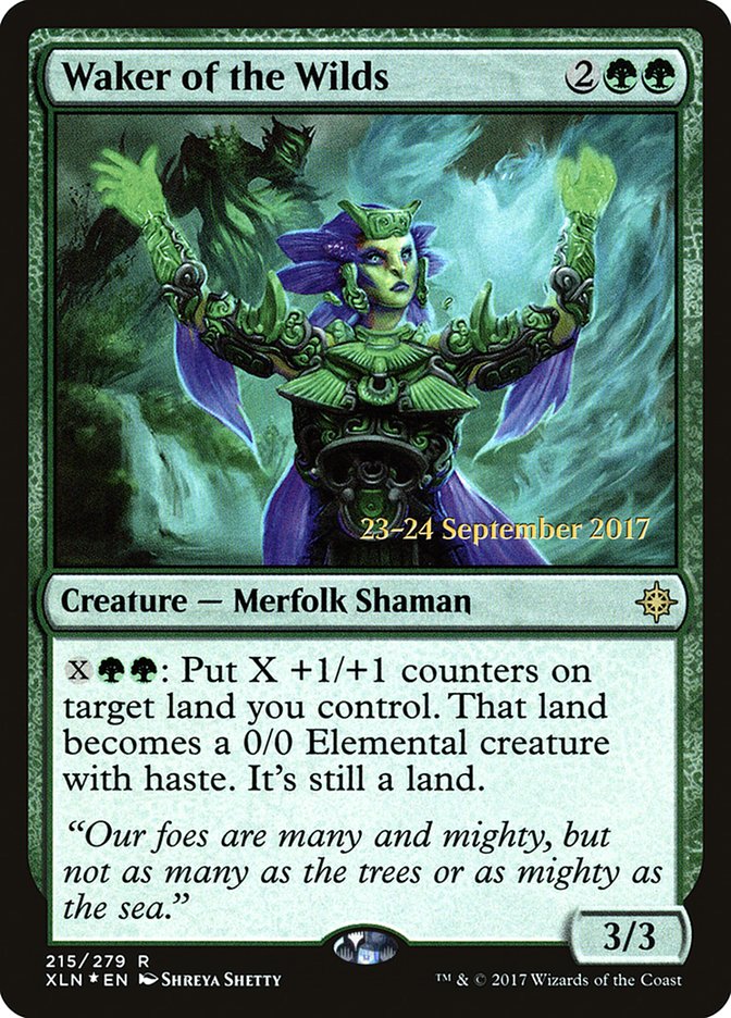 Waker of the Wilds PXLN-215S Ixalan Promos Magic card