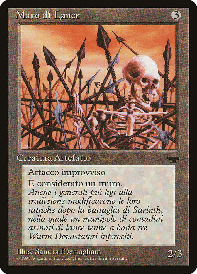 Wall of Spears RIN-148 Rinascimento Magic card