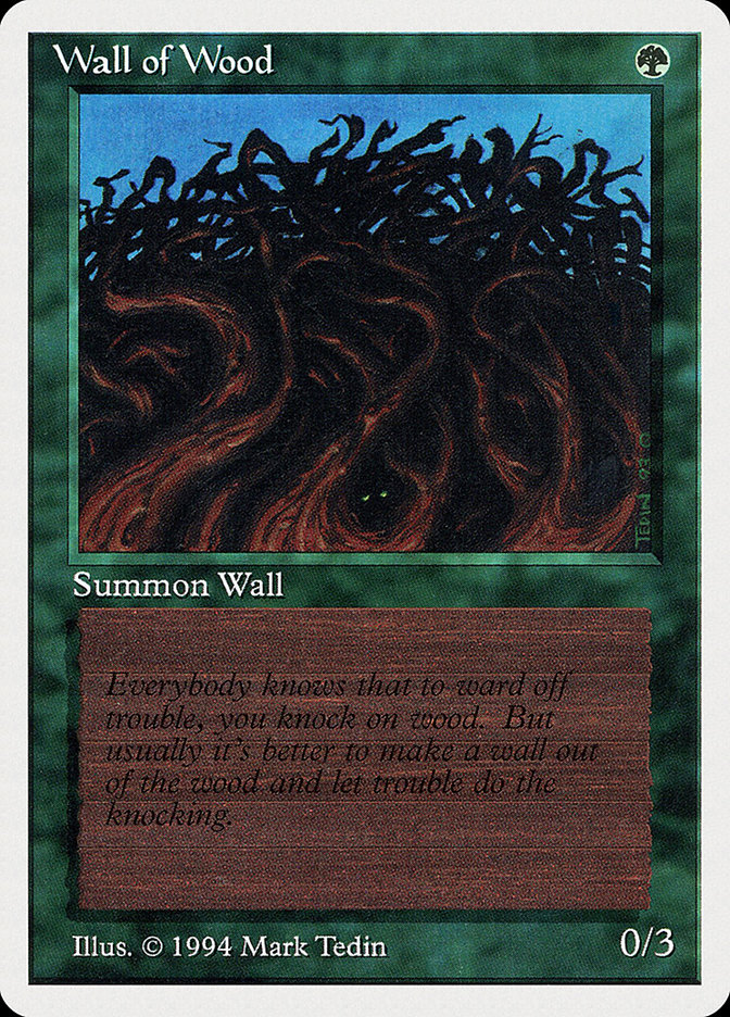 Wall of Wood SUM-226 Summer Magic / Edgar Magic card