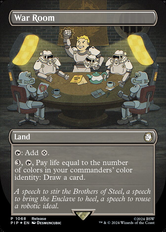 War Room PIP-1068 Fallout Magic card