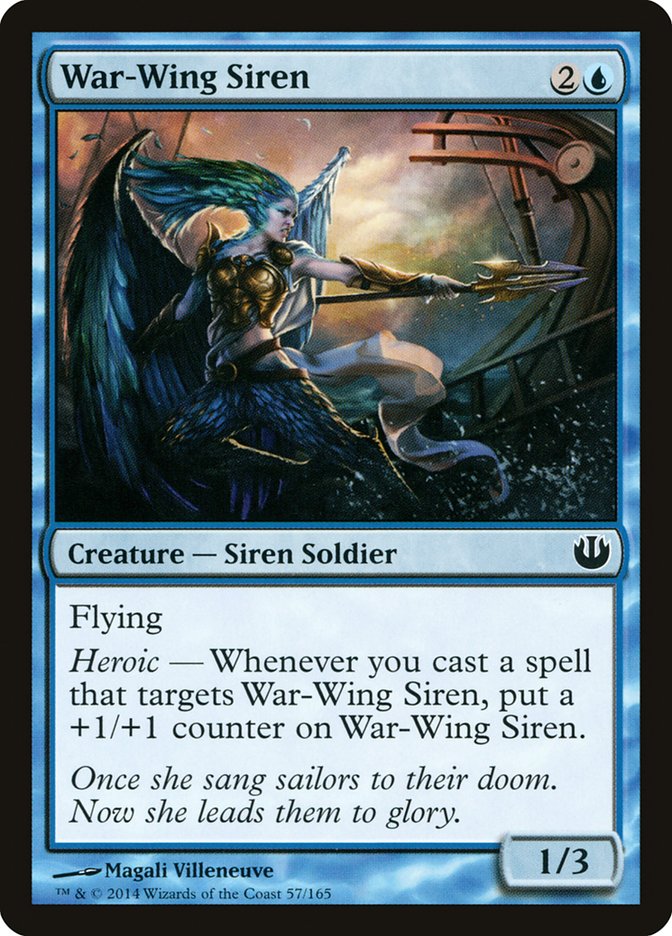 War-Wing Siren JOU-57 Journey into Nyx Magic card