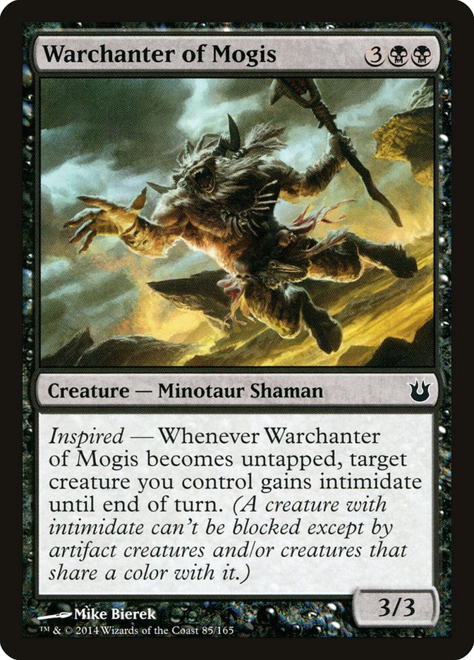 Warchanter of Mogis BNG-85 Born of the Gods Magic card