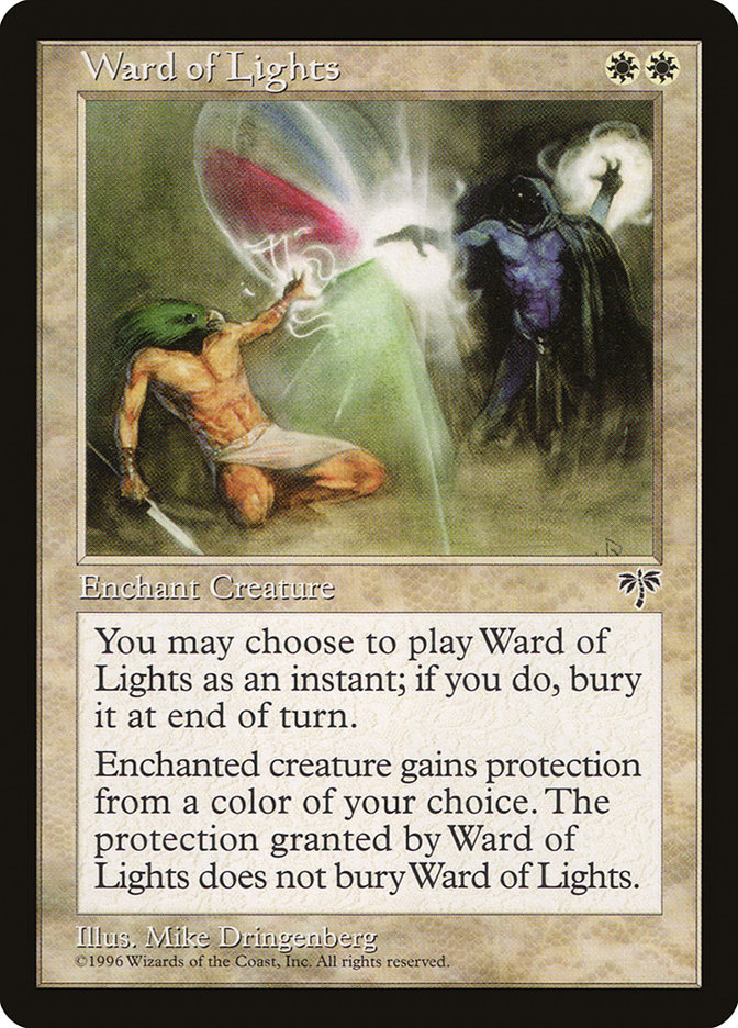 Ward of Lights MIR-47 Mirage Magic card